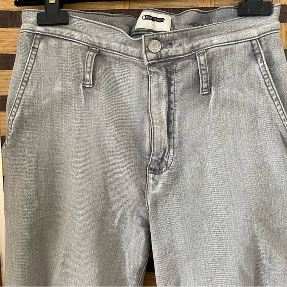 Punto Blanco women’s high rise charcoal gray jeans SZ S - Picture 3 of 13